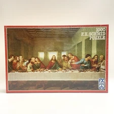 F.X. Schmid Leonardo Da Vinci LAST SUPPER 1000 Piece Jigsaw Puzzle