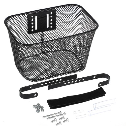 Économies d'Été! WJSXC Accessoires de Vélo en Solde, Panier Arrière pour Vélo Étudiant Panier en Fer pour Voiture Électrique Panier à Légumes