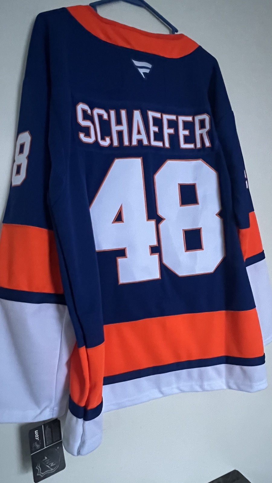 New York Islanders #48 Matthew Schaefer Stitched Hockey Jersey Men's 3XL (60)