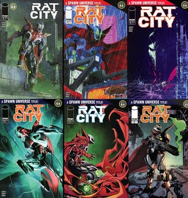 Rat City (Issues #2 to #15 inc Variants, 2024-2025)