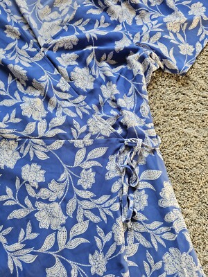 dukes blue cheese dressing Street Blues Wrap Mini Dress