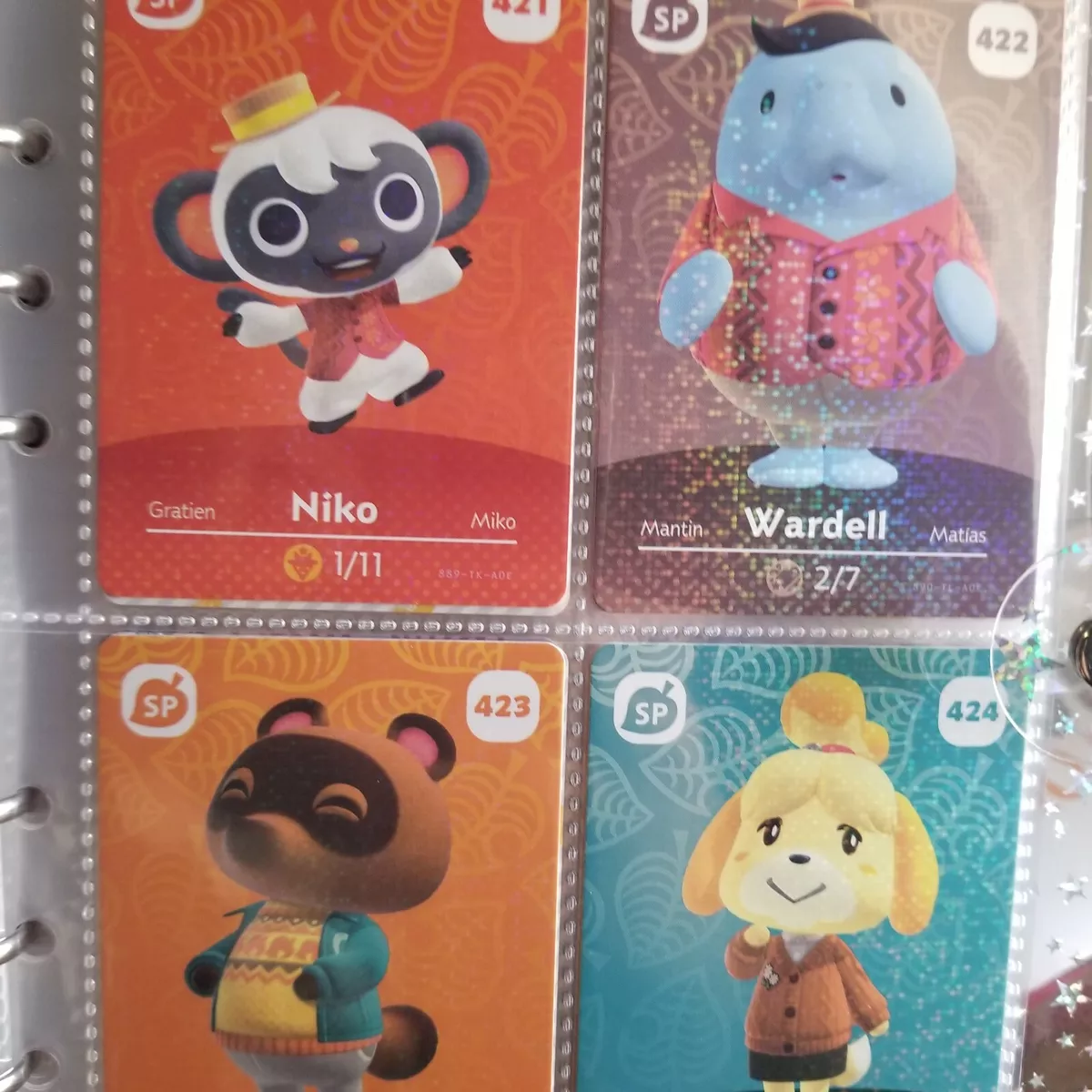 Cartes Amiibo Animal Crossing Série 4 (130767)