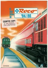 Vintage Roco Model Train Catalog Railroad 1984 85 Scale O HO N HOe 195 pages