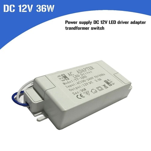 Adaptador de fuente de alimentación 12V Transformadores LED AC 240V-DC 12V para tiras de LED - Imagen 15 de 49