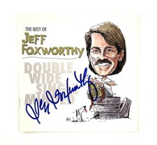 The Best of Jeff Foxworthy Signed CD DVD Set Double Wide Single Minded JSA COA The Best of Jeff Foxworthy Signed CD DVD Set Double Wide Single Minded JSA COA