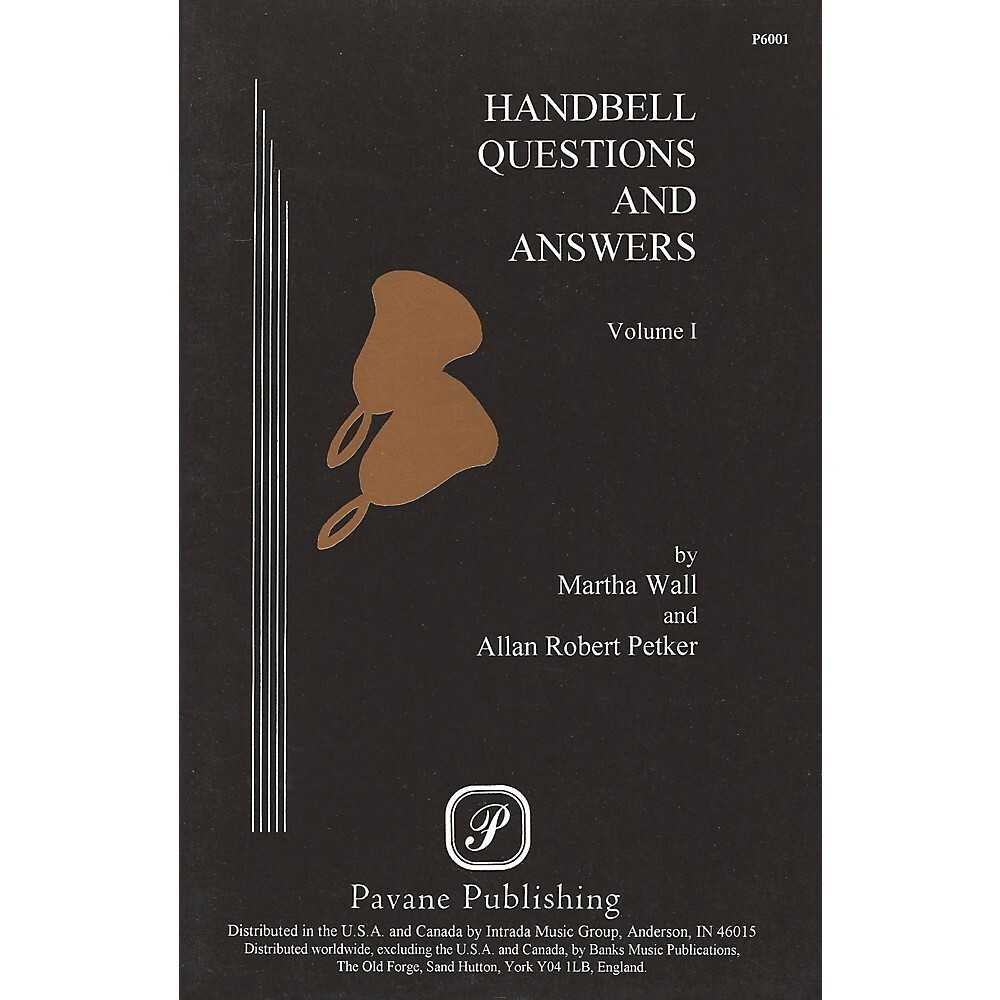 Handbell Questions & Answers Vol. I Pavane Publishing 08300305 for sale