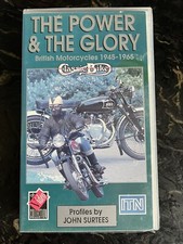 The Power  The Glory British Motorcycles 1945-65 UK VHS 1990 John Surtees