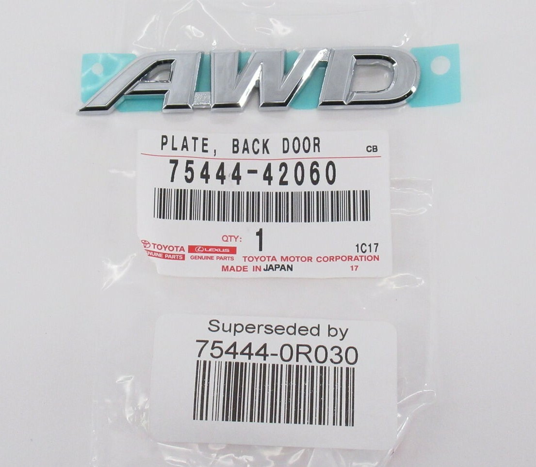 Genuine OEM Toyota 75444-0R030 