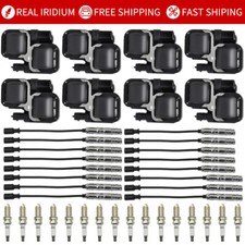 8 Ignition Coil & 16 Spark Plug & Wire For Me...