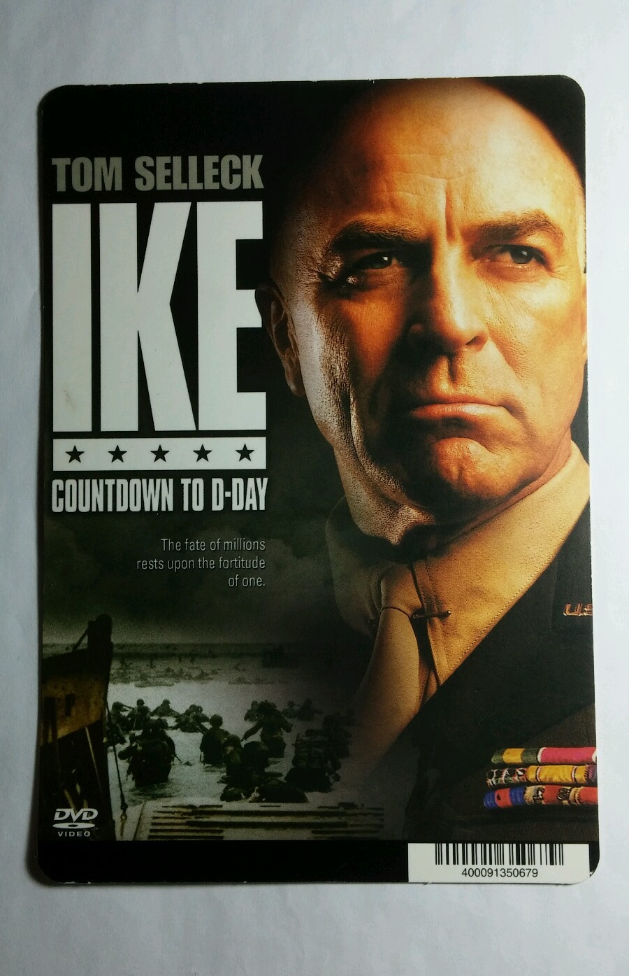 Ike tom selleck countdown to d day movie mini poster backer card not a