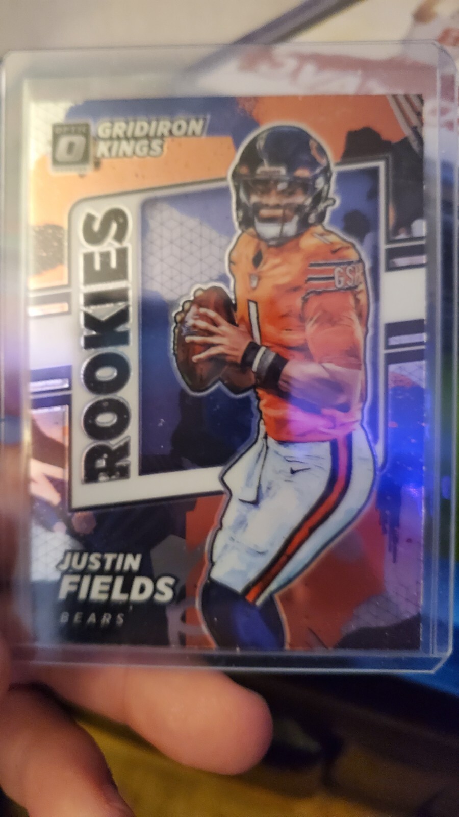 2021 Panini Donruss Optic - Rookie Gridiron Kings #RGK-4 Justin Fields (RC)