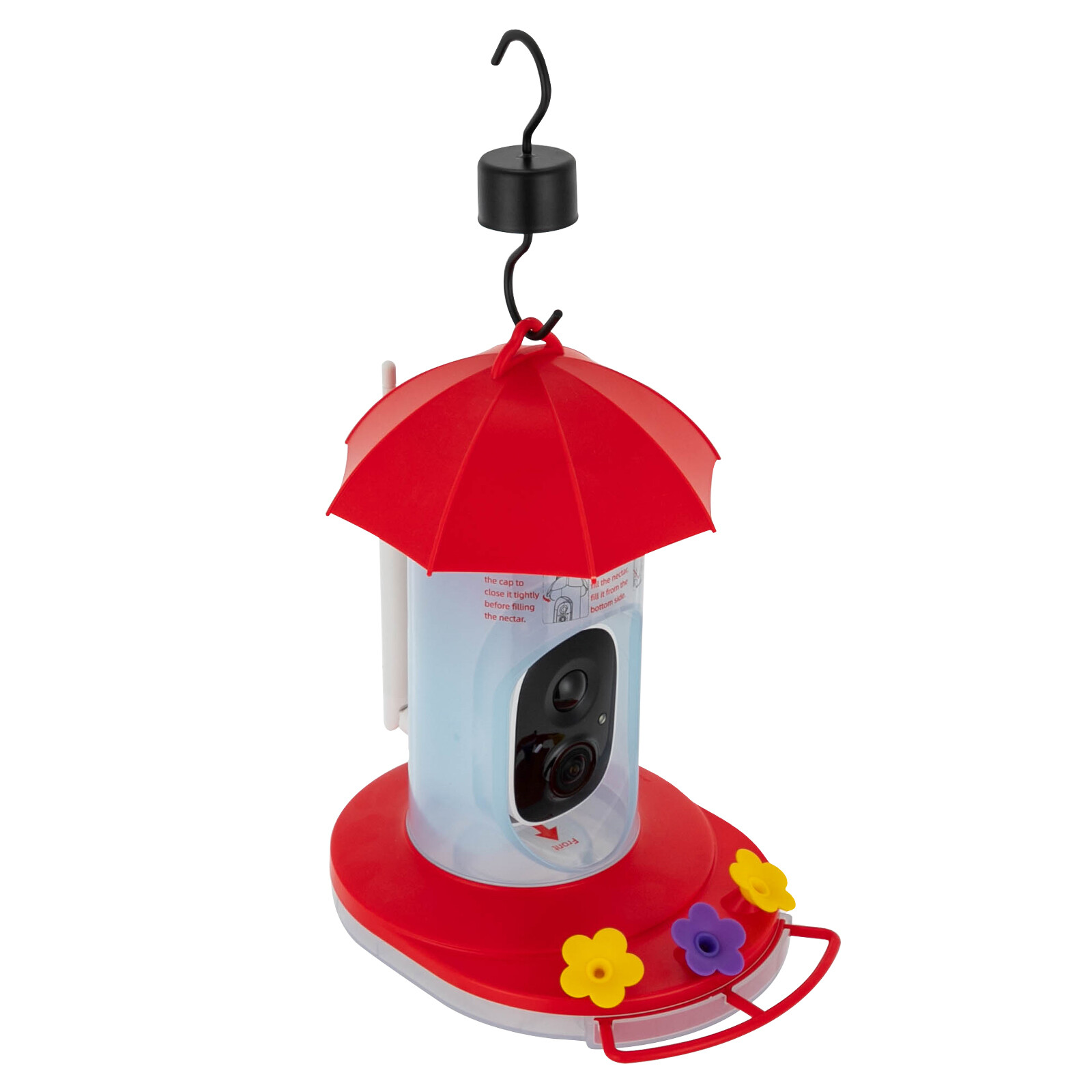 Bird Feeder with Camera, Smart Bird Feeder Camera with 2.4GHz WIFI Auto