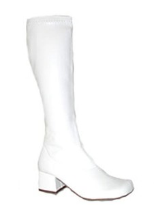 ebay white gogo boots