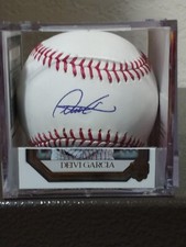 DEIVI GARCIA (Yankee Rookie) Signed OML Baseball (JSA Witnessed Protection COA)