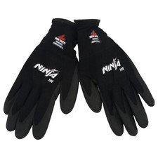 Ninja Insulated Safety WORK GLOVES Ice Fully Coated Cold Weather Winter N9690XL