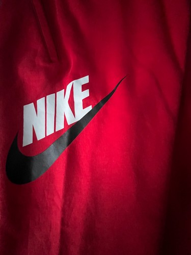 Nike Club Sportswear Fleece Boy's XL Red Joggers Sweatpants Athletic Logo NEW - Picture 4 of 4