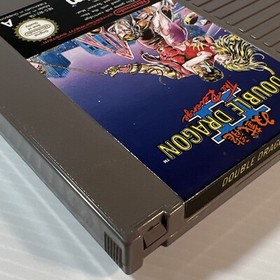 NES Double Dragon II Game The Revenge Nintendo Entertainment System PAL Version