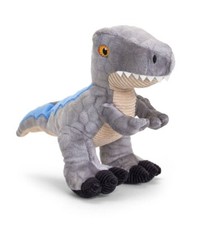 Raptor Dinosaur Plush Toy - 100% Recycled Eco Soft Teddy - Keel Keeleco