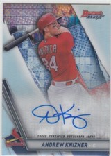 2019 Andrew Knizner Bowman's Best ROOKIE AUTO - AK St Louis Cardinals RC
