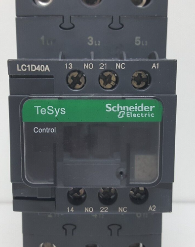 Schneider Tesys LC1D40A Magnétique Contacteur 3 Pôle 220V 50/60HZ - Photo 3 sur 11