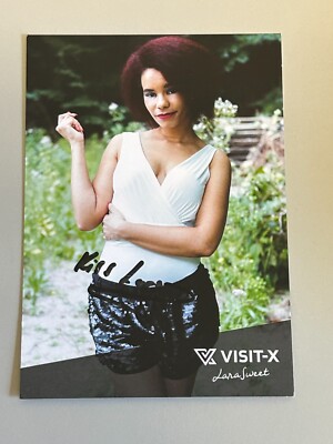 Lara Sweet - Visit-X - Autogrammkarte original signiert - #34411 | eBay