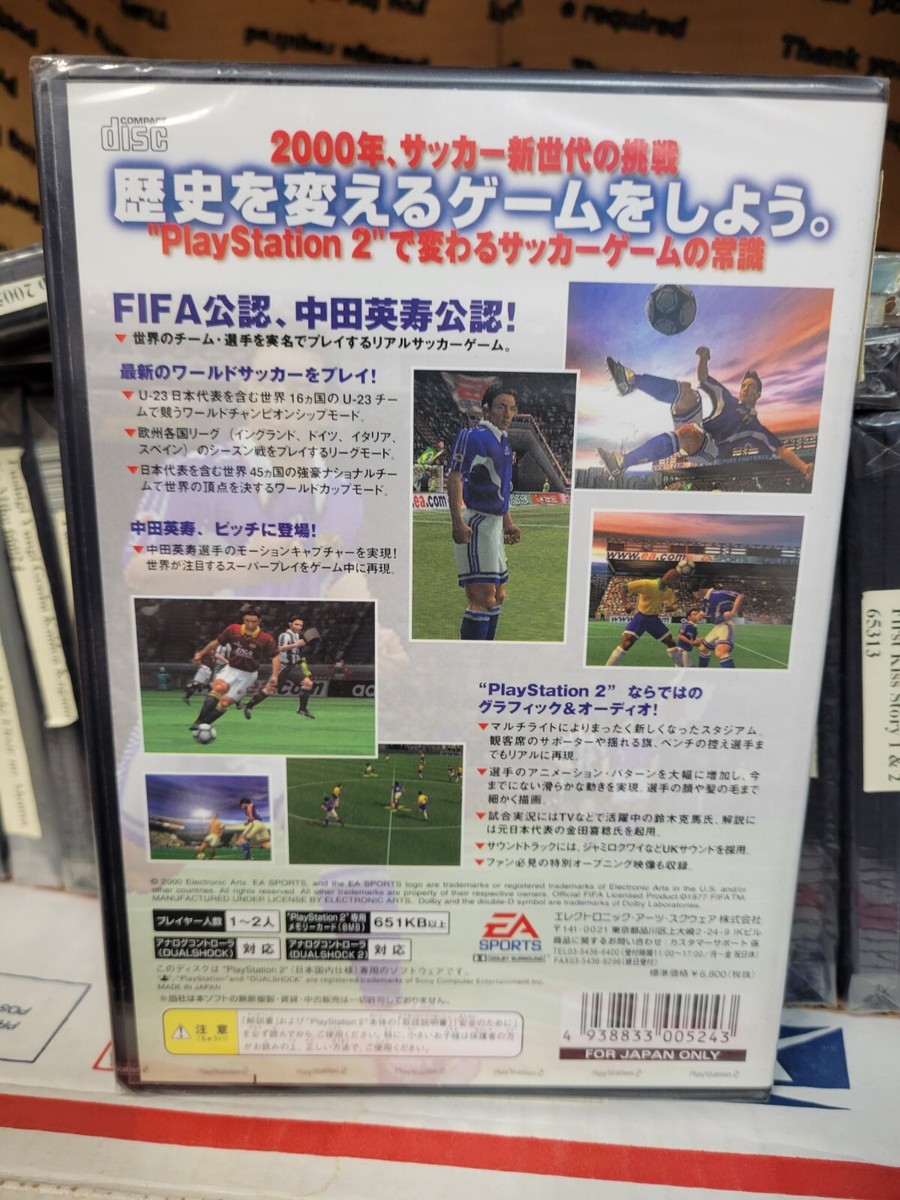 FIFA Soccer World Championship (2000) New Factory Sealed Japan