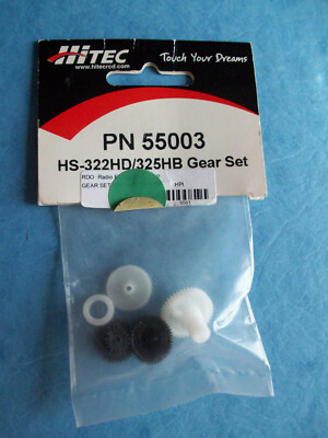 VINTAGE HITEC 55003 SERVO GEAR SET FOR HS-322HD HS-325HB PN 55003 NIP
