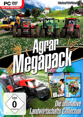Agrar Megapack, Landwirtschafts Simulator 2012 + Gigant für PC, NEU/OVP
