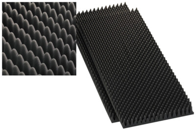 Monacor MDM-40 Lautsprecher Noppenschaumstoff 2 Matten 50x100 cm 40mm stark