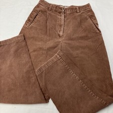 90s Vintage Brown Corduroy Pants Tagged 8 Fit 26/27