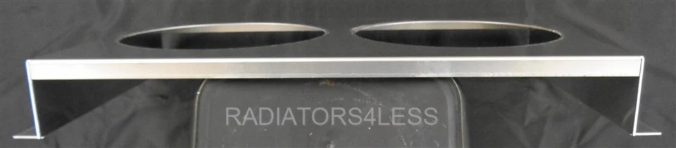 ALUMINUM RADIATOR FAN SHROUD 12" FANS 59 60 61 62 63 64 65 CHEVY IMPALA GM CARS - Image 3 of 3