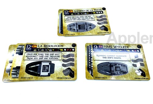 Pirates CSG Spanish Main GS-003 GS-004 GS-006 La Resolucion Asesino De La Nave