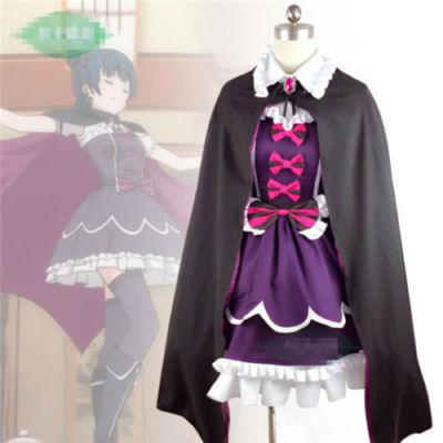 Anime Love Live Sunshine Aqours Tsushima Yoshiko Fallen Angel Cosplay Costume#WE