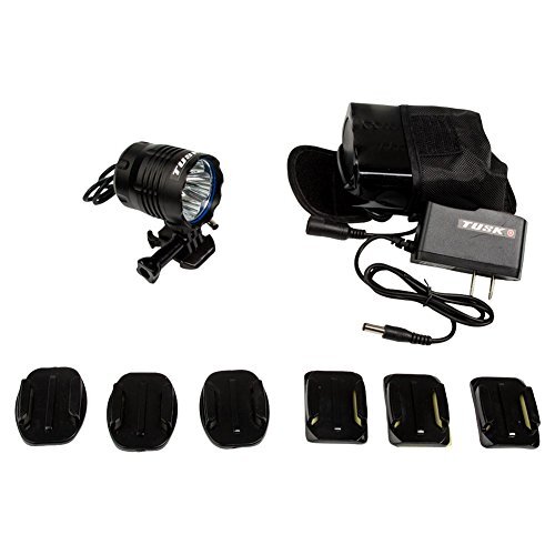 Tusk Helmet Light Kit One Light One Battery
