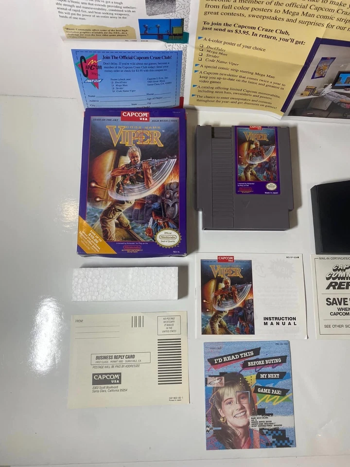 Code Name: Viper (Nintendo Entertainment System, 1990) - COMPLETE - Image 3 of 4
