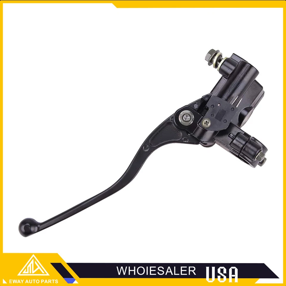 Cilindro maestro de freno negro para Honda FourTrax 200 TRX200SX 2x4 1986-1990 ATV Foto 2 de 4