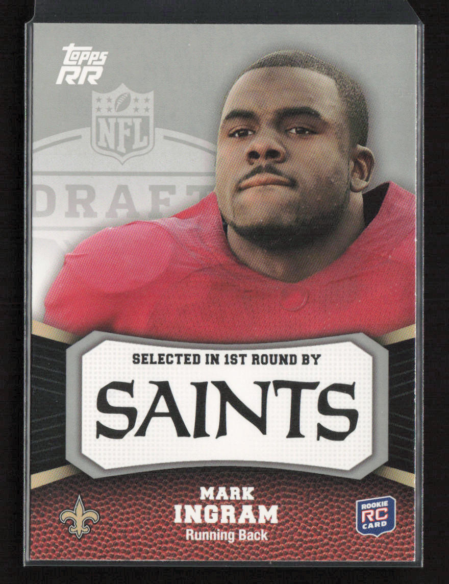2011 Topps Rising Rookies #140 Mark Ingram New Orleans Saints Rookie