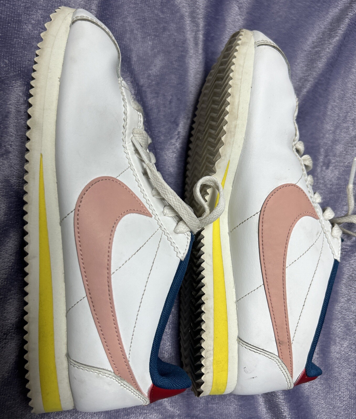 Nike Cortez Coral Stardust womens Size 9 RARE Classic SWOOSH LOGO image 5