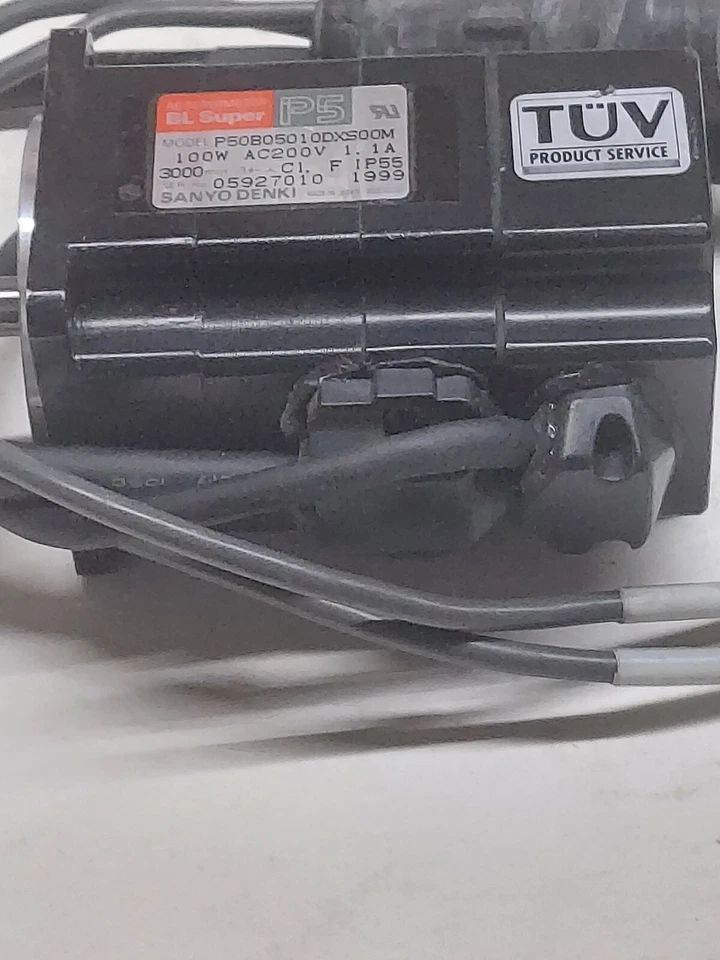 SANYO DENKI P5, BL Super TUV P50B05010DXS00M AC Servo Motor , 0090-00358 - Image 4 of 4