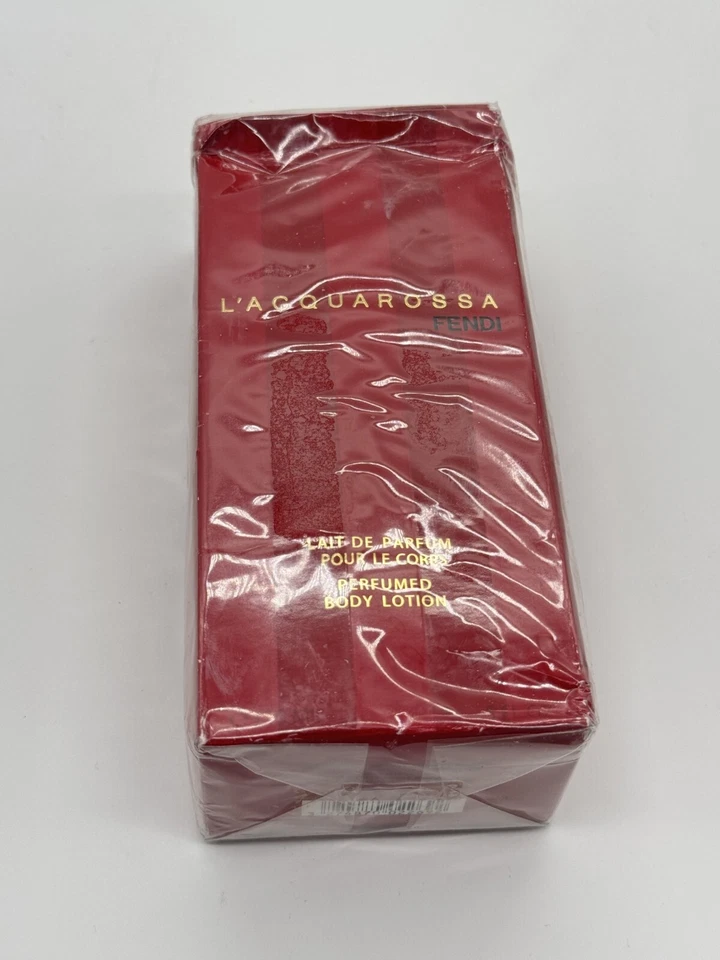 FENDI L'ACQUAROSSA парфюмированный лосьон для тела 150 мл / 5 жидких унций новый в коробке (поврежденная коробка) редкая! - Изображение 4 из 4