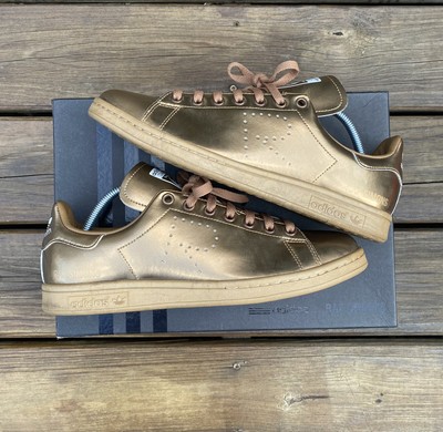 ADIDAS RAF SIMONS STAN SMITH GOLD COPPER TENNIS
