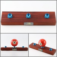 billiards Display Ball Stand Solid rosewood Bracket golf tennis blue