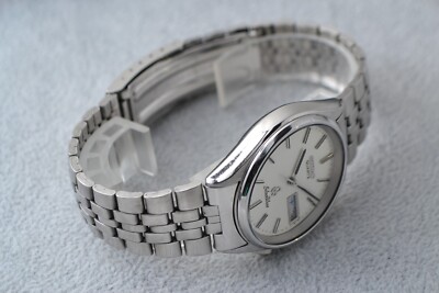 Vintage Seiko Quartz SilverWave 8229-7030 White stripe / OH