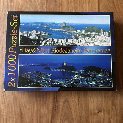 Puzzle 2x1000 Teile, 2x Rio de Janairo
