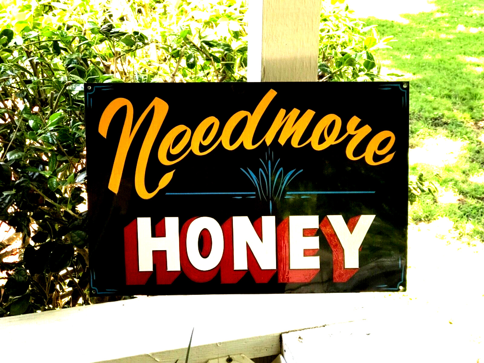 ORDER A HAND PAINTED NAME SIGN Honey Bee Rustic Vintage Farmhouse Wall Decor