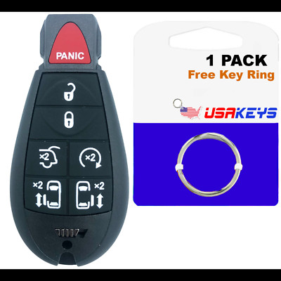 NEW 7 Button Fobik Keyless Entry Remote Key Fob For a 2014 Dodge Grand Caravan