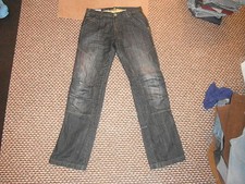 Petroleum Relaxed Jeans Waist 30" Leg 32" Faded Dark Blue Mens Jeans
