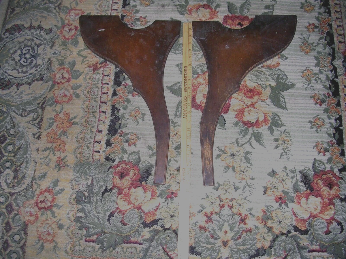 2 ANTIQUE BUTTERFLY DROP LEAF TABLE WINGS ORIGINAL 20