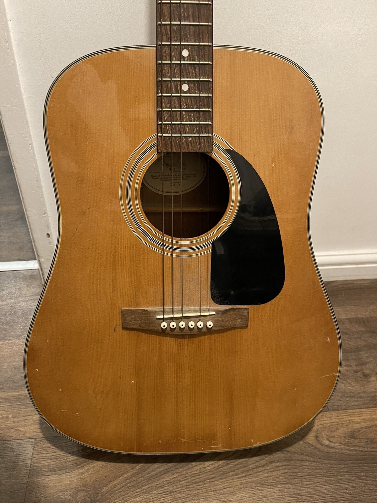 Fender Dg3 Acoustic 4/4 Guitar Dreadnought Natural 6string Steel