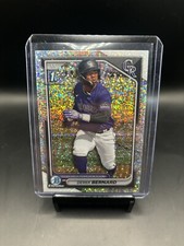 2024 Bowman Chrome Speckle Refractor /299 Derek Bernard 